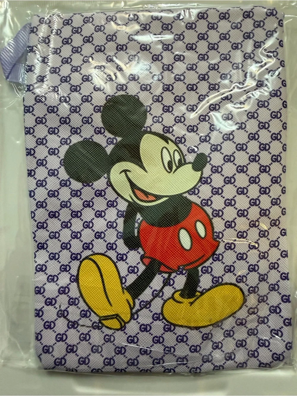 Mickey-Inspired Crossbody Bag | Purple